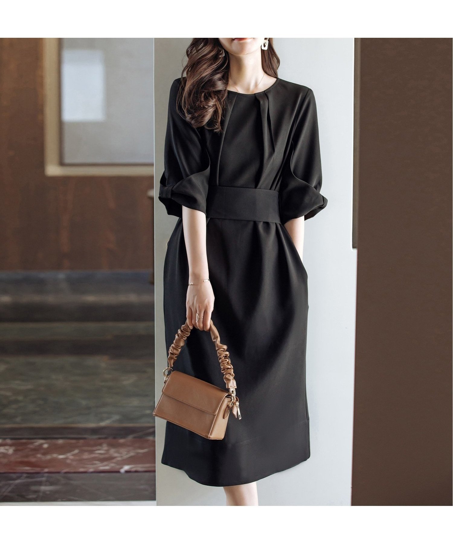 【ドレス/DRESS+】のコクーンワンピースドレス インテリア・キッズ・メンズ・レディースファッション・服の通販 founy(ファニー) 　ファッション　Fashion　レディースファッション　Ladies' Fashion Online　ワンピース　Dress　ドレス　Party Dresses　おすすめ　Recommend　アクセサリー　Accessories　セレモニー　Ceremony　フェミニン　Feminine　フォーマル　Formal　ラウンド　Round　リボン　Ribbon　ワイド　Wide　エレガント 上品　Elegant　二次会　Wedding Party　入学式　Entrance Ceremony　卒業式　Graduation Ceremony　結婚式　Wedding Ceremony　ブラック|ID: prp329100004543130 ipo3291000000032593048