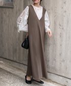 【バブ ブージュルード/Bab Bou Jeloud】の【低身長向けサイズあり】イージージョーゼット前後2WAYジャンパースカート 人気、トレンドファッション・服の通販 founy(ファニー) ファッション Fashion レディースファッション WOMEN スカート Skirt 洗える Washable シンプル Simple ストレッチ Stretch バランス Balance フラット Flat ベーシック Basic ボーダー Border リボン Ribbon リラックス Relax おすすめ Recommend thumbnail MOCHA|ID: prp329100004543144 ipo3291000000032367847
