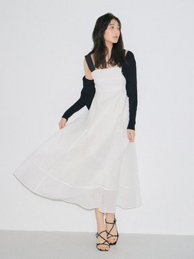 【フレイ アイディー/FRAY I.D】 【00サイズ】ワイドストラップフレアワンピース人気、トレンドファッション・服の通販 founy(ファニー) ファッション Fashion レディースファッション Ladies' Fashion Online ワンピース Dress カッティング Cutting ショルダー Shoulder バランス Balance フィット Fit フレア Flare モノトーン Monotone ラップ Wrap リボン Ribbon レース Race エレガント 上品 Elegant 夏 Summer |ID:prp329100004543149