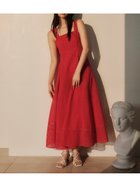 【フレイ アイディー/FRAY I.D】の【00サイズ】ワイドストラップフレアワンピース 人気、トレンドファッション・服の通販 founy(ファニー) ファッション Fashion レディースファッション Ladies' Fashion Online ワンピース Dress カッティング Cutting ショルダー Shoulder バランス Balance フィット Fit フレア Flare モノトーン Monotone ラップ Wrap リボン Ribbon レース Race エレガント 上品 Elegant 夏 Summer thumbnail RED[046]|ID: prp329100004543149 ipo3291000000032607686