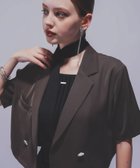 【ハレ/HARE】のトロミメタルボタンショートジャケット 人気、トレンドファッション・服の通販 founy(ファニー) ファッション Fashion レディースファッション Ladies' Fashion Online アウター Coat Outerwear ジャケット Jackets おすすめ Recommend ショート Short シンプル Simple ジャケット Jacket トレンド Trend メタル Metal 人気 Popularity 定番 Standard thumbnail ブラウン58|ID: prp329100004543152 ipo3291000000032628606