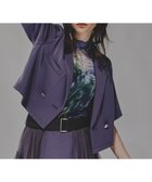 【ハレ/HARE】のトロミメタルボタンショートジャケット 人気、トレンドファッション・服の通販 founy(ファニー) ファッション Fashion レディースファッション Ladies' Fashion Online アウター Coat Outerwear ジャケット Jackets おすすめ Recommend ショート Short シンプル Simple ジャケット Jacket トレンド Trend メタル Metal 人気 Popularity 定番 Standard thumbnail パープル94|ID: prp329100004543152 ipo3291000000032628607