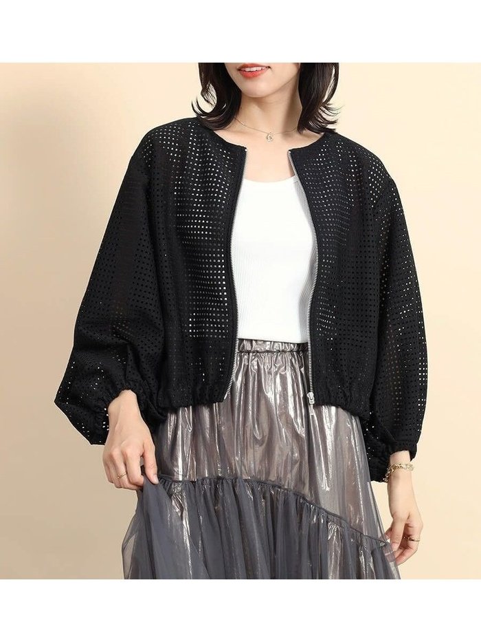【ヴァン/Vin】のメッシュジップブルゾン インテリア・キッズ・メンズ・レディースファッション・服の通販 founy(ファニー) https://founy.com/ ファッション Fashion レディースファッション Fashion for Women アウター Coat / Outerwear Collection ブルゾンジャケット・スポーティアウター Blouson Jackets タンク Tank Top, Sleeveless Top トレンド Trend, Trending Now メッシュ Mesh, Net Fabric エレガント 上品 Elegant |ID: prp329100004543156 ipo3291000000032442611