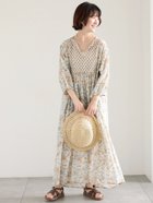 【サマンサモスモス/Samansa Mos2】の【Made in India】花柄ワンピース キナリ|ID: prp329100004543160 ipo3291000000032644525