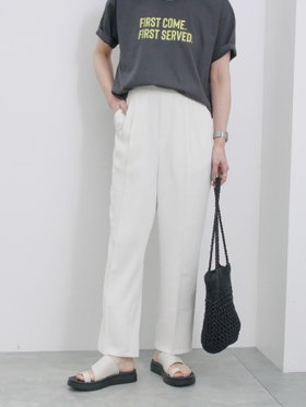 【サマンサモスモス/Samansa Mos2】の【接触冷感】マルチスタイルテーパードパンツ 人気、トレンドファッション・服の通販 founy(ファニー) ファッション Fashion レディースファッション WOMEN パンツ Pants センター Center トレンド Trend |ID:prp329100004543161