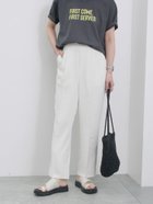 【サマンサモスモス/Samansa Mos2】の【接触冷感】マルチスタイルテーパードパンツ 人気、トレンドファッション・服の通販 founy(ファニー) ファッション Fashion レディースファッション WOMEN パンツ Pants センター Center トレンド Trend thumbnail オフホワイト|ID: prp329100004543161 ipo3291000000032289680