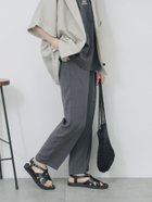 【サマンサモスモス/Samansa Mos2】の【接触冷感】マルチスタイルテーパードパンツ 人気、トレンドファッション・服の通販 founy(ファニー) ファッション Fashion レディースファッション WOMEN パンツ Pants センター Center トレンド Trend thumbnail チャコールグレー|ID: prp329100004543161 ipo3291000000032289684