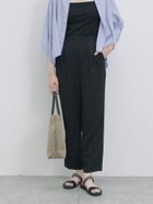 【サマンサモスモス/Samansa Mos2】の【接触冷感】マルチスタイルテーパードパンツ 人気、トレンドファッション・服の通販 founy(ファニー) ファッション Fashion レディースファッション WOMEN パンツ Pants センター Center トレンド Trend thumbnail ブラック|ID: prp329100004543161 ipo3291000000032289686