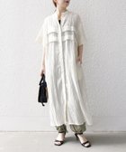 【シップス フォー ウィメン/SHIPS】のSHIPS any 洗濯機可能 ピンタック ジャカード シャツ ワンピース ナチュラル|ID: prp329100004543174 ipo3291000000032623090