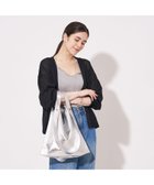【コレックス/collex】の【WEB限定】【BEAURE/ヴュレ】カウレザー 2WAY ハンドル トートバッ シルバー|ID: prp329100004543222 ipo3291000000032592373