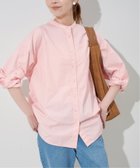 【スローブ イエナ/SLOBE IENA】の《追加》ROYAL NAVY/ロイヤルネイビー SLOBE別注 バンドカラーシャツ 人気、トレンドファッション・服の通販 founy(ファニー) ファッション Fashion レディースファッション Fashion for Women トップス・カットソー Cut & Sew Tops シャツ・ブラウス・オフィスカジュアル Elegant Blouses & Button-Ups 別注 Limited Edition, Custom Order thumbnail ピンク|ID: prp329100004543231 ipo3291000000033490464