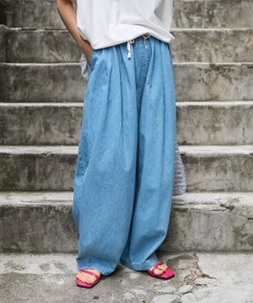 【フリークスストア/FREAK'S STORE】 リネン混 カーブイージーパンツ人気、トレンドファッション・服の通販 founy(ファニー) ファッション Fashion レディースファッション WOMEN パンツ Pants 2025年 2025 2025春夏・S/S Ss,Spring/Summer,2025 コンパクト Compact デニム Denim トレンド Trend リネン Linen 人気 Popularity 夏 Summer S/S・春夏 Ss・Spring/Summer 楽ちん Easy |ID:prp329100004543247