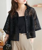 【ディスコート/Discoat】の【WEB限定】レースシャツ ブラック|ID: prp329100004543260 ipo3291000000032596753