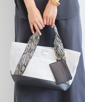 【バンヤードストーム/BARNYARDSTORM】のジャガードテープメッシュトート 人気、トレンドファッション・服の通販 founy(ファニー) ファッション Fashion レディースファッション WOMEN バッグ Bag おすすめ Recommend シンプル Simple ポケット Pocket メッシュ Mesh 夏 Summer 旅行 Travel |ID:prp329100004543266