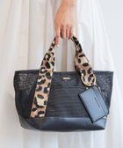 【バンヤードストーム/BARNYARDSTORM】のジャガードテープメッシュトート 人気、トレンドファッション・服の通販 founy(ファニー) ファッション Fashion レディースファッション WOMEN バッグ Bag おすすめ Recommend シンプル Simple ポケット Pocket メッシュ Mesh 夏 Summer 旅行 Travel thumbnail ブラック×レオパード02|ID: prp329100004543266 ipo3291000000032339759