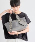【バンヤードストーム/BARNYARDSTORM】のジャガードテープメッシュトート 人気、トレンドファッション・服の通販 founy(ファニー) ファッション Fashion レディースファッション WOMEN バッグ Bag おすすめ Recommend シンプル Simple ポケット Pocket メッシュ Mesh 夏 Summer 旅行 Travel thumbnail チャコール×ゼブラ18|ID: prp329100004543266 ipo3291000000032339761