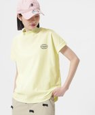 【ジャックバニー/Jack Bunny】の裏カノコ フレンチスリーブ モックネックカットソー 人気、トレンドファッション・服の通販 founy(ファニー) ファッション Fashion レディースファッション Ladies' Fashion Online トップス・カットソー Tops/Tshirt カットソー Cut and Sewn ゴルフ Golf スリーブ Sleeve フィット Fit フレンチ French リラックス Relax 吸水 Water Absorption thumbnail イエロー|ID: prp329100004543302 ipo3291000000032666458