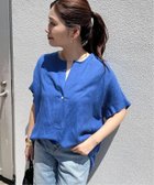 【ジャーナルスタンダード/JOURNAL STANDARD】の《追加2》【洗える】レーヨン麻ノーカラーブラウス 人気、トレンドファッション・服の通販 founy(ファニー) ファッション Fashion レディースファッション WOMEN トップス・カットソー Tops/Tshirt シャツ/ブラウス Shirts/Blouses 2025年 2025 2025春夏・S/S Ss,Spring/Summer,2025 洗える Washable thumbnail ブルー A|ID: prp329100004543323 ipo3291000000032301184