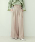 【ナチュラルクチュール/natural couture】のオケージョン対応可 / Dカンベルト付きアシメハイウエストパンツ ベージュ|ID: prp329100004543324 ipo3291000000032253217