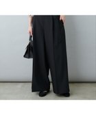 【ナチュラルクチュール/natural couture】のオケージョン対応可 / Dカンベルト付きアシメハイウエストパンツ ブラック|ID: prp329100004543324 ipo3291000000032253218