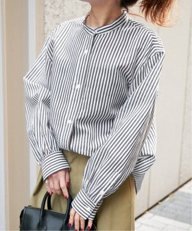 【スピック&スパン/Spick & Span】 コットンシルクギャザーシャツ人気、トレンドファッション・服の通販 founy(ファニー) ファッション Fashion レディースファッション WOMEN トップス・カットソー Tops/Tshirt シャツ/ブラウス Shirts/Blouses ウォッシャブル Washable カフス Cuffs ギャザー Gather シルク Silk スタンド Stand エレガント 上品 Elegant 人気 Popularity 洗える Washable |ID:prp329100004543332