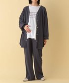 【その他のブランド/Other】の【産前・産後対応】マタニティ/リブセットアップ《2点セット》 チャコール19|ID: prp329100004543364 ipo3291000000032105017