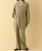 【その他のブランド/Other】の【産前・産後対応】マタニティ/リブセットアップ《2点セット》 ライトベージュ52|ID: prp329100004543364 ipo3291000000032105019