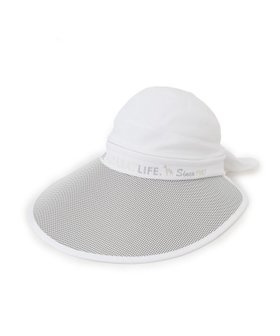 【アダバット/adabat】の2WAYワイドサンバイザー【UVカット】 人気、トレンドファッション・服の通販 founy(ファニー) ファッション Fashion レディースファッション WOMEN ゴルフ Golf シンプル Simple リボン Ribbon ワイド Wide 定番 Standard |ID:prp329100004543396