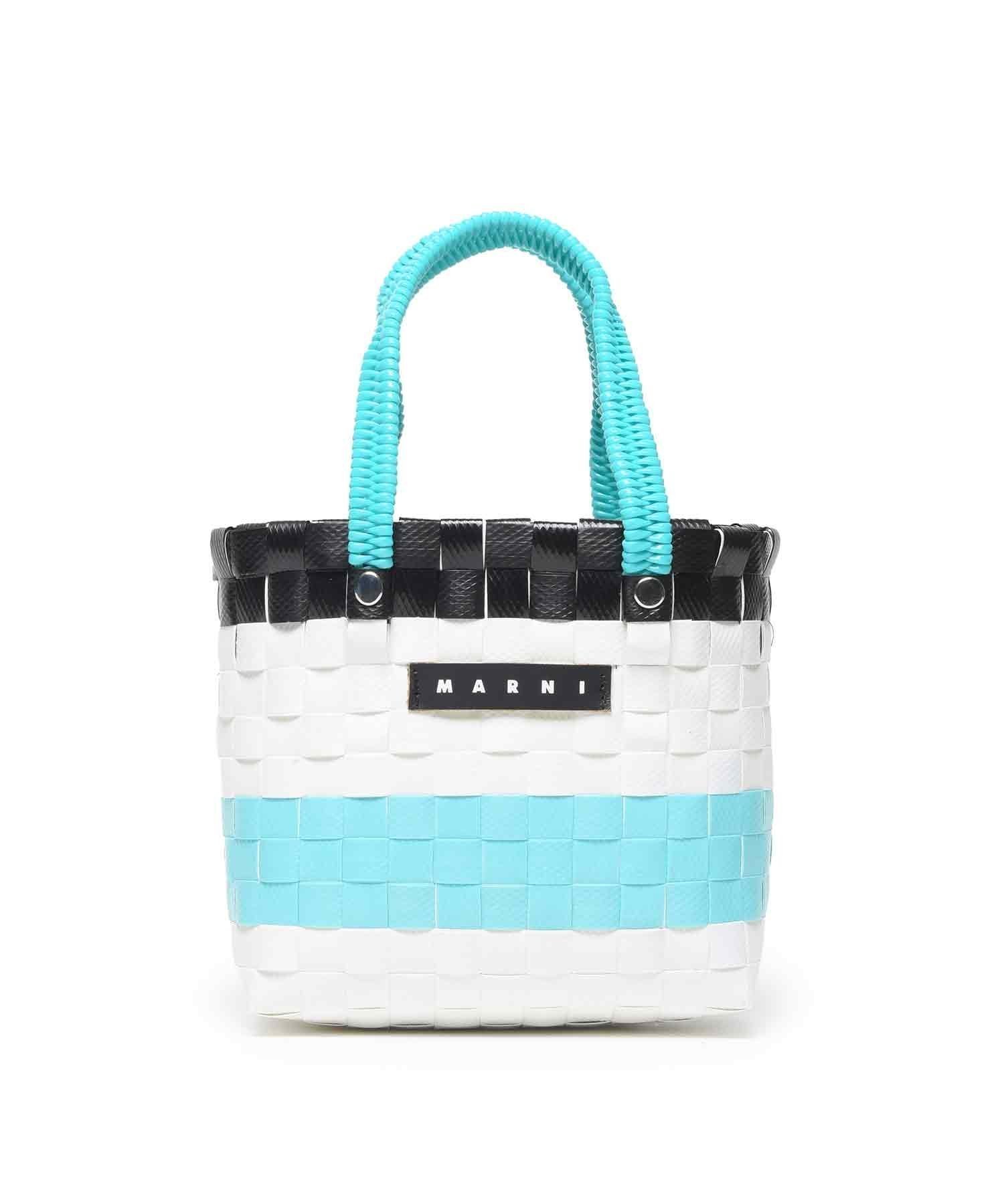 【シフォン/SHIFFON / KIDS】のMARNI/M00816-M00IW MARNI(マルニ)Kids Junior MW81F - SUNDAY MORNING BAG BORSA バスケットかごバッグ インテリア・キッズ・メンズ・レディースファッション・服の通販 founy(ファニー) 　ファッション　Fashion　キッズファッション　KIDS　バスケット　Basket　ビビッド　Vivid　フロント　Front　off white|ID: prp329100004543414 ipo3291000000032105456