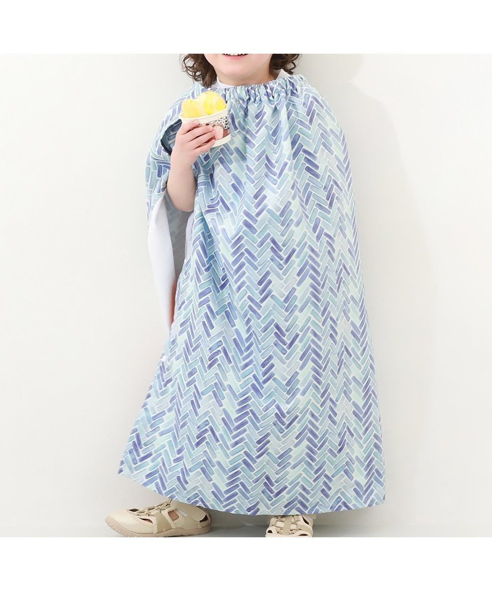 【デビロック/devirock / KIDS】の吸水速乾 コンパクト ラップタオル 水着 プールグッズ タオル インテリア・キッズ・メンズ・レディースファッション・服の通販 founy(ファニー) 　ファッション　Fashion　キッズファッション　KIDS　コンパクト　Compact　吸水　Water Absorption　タオル　Towel　定番　Standard　なめらか　Smooth　水着　Swimsuit　ラップ　Wrap　001-ブルー-ヘリンボーン|ID: prp329100004543418 ipo3291000000032292962