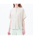 【マッキントッシュ フィロソフィー/MACKINTOSH PHILOSOPHY】のバンドカラーリネンミックスブラウス ベージュ|ID: prp329100004543437 ipo3291000000032666797