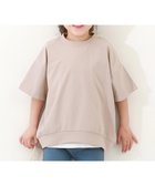 【デビロック/devirock / KIDS】の防汚 無地バルーン半袖Tシャツ Tシャツ トップス 25SS ピンクベージュ|ID: prp329100004543450 ipo3291000000032105892