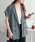 【ディスコート/Discoat】のリネンライクフレンチシャツジャケット《WEB限定カラーあり》 グレー|ID: prp329100004543460 ipo3291000000032622029