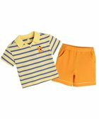 【モイモルン/moimoln / KIDS】の【セットアップ】ストライプピケトップス パンツ 人気、トレンドファッション・服の通販 founy(ファニー) ファッション Fashion キッズファッション KIDS トップス・カットソー Tops/Tees/Kids ボトムス Bottoms/Kids セットアップ Setup/Kids トップス Tops おすすめ Recommend セットアップ Set Up 夏 Summer thumbnail L/イエロー|ID: prp329100004543462 ipo3291000000032105973