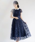 【ノエラ/Noela】のコード刺繍スカート ネイビー|ID: prp329100004543477 ipo3291000000032612024