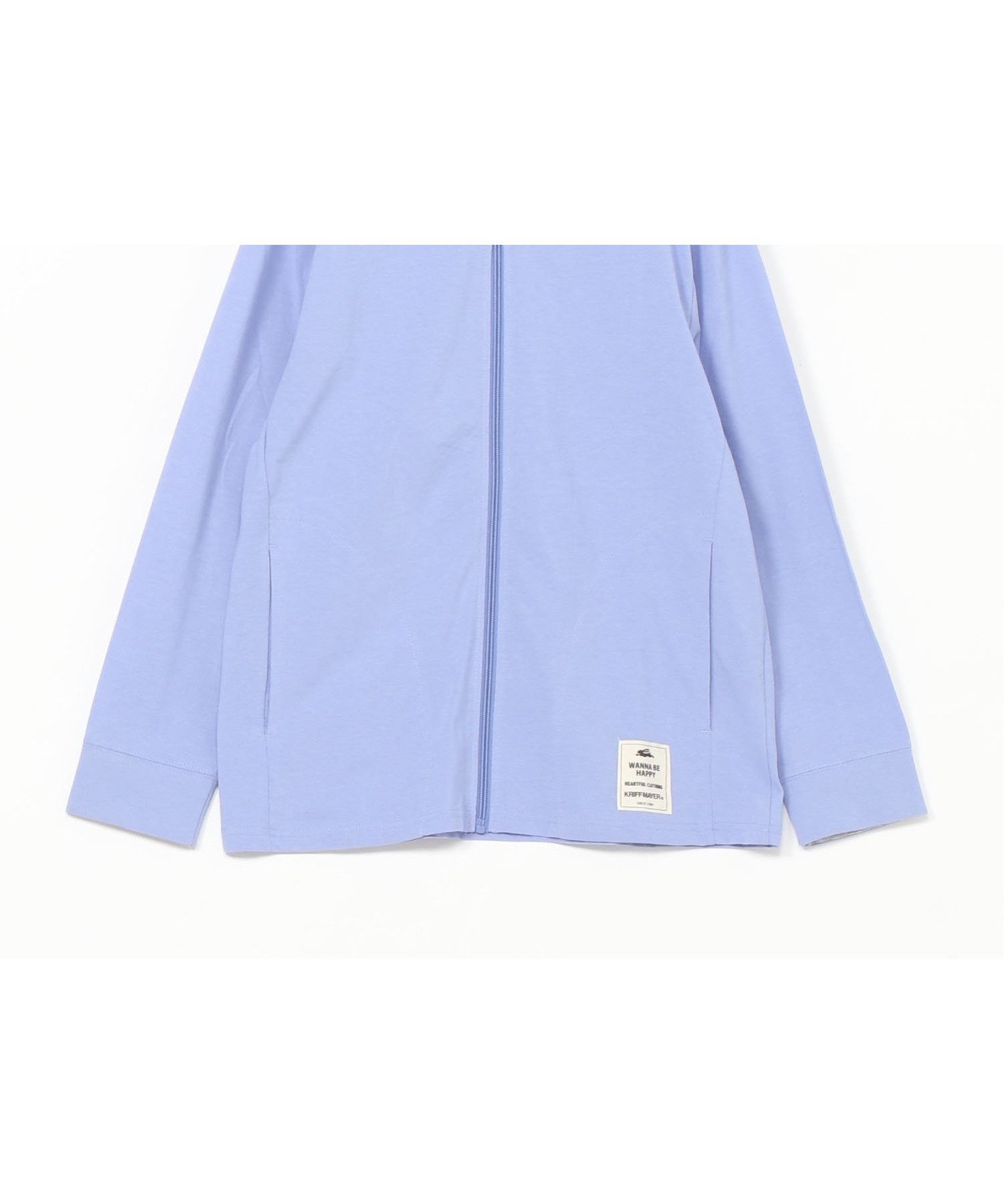 【クリフメイヤー キッズ/KRIFF MAYER / KIDS】のUVカットさらパーカー インテリア・キッズ・メンズ・レディースファッション・服の通販 founy(ファニー) 　ファッション　Fashion　キッズファッション　KIDS　シンプル　Simple　スタンダード　Standard　パーカー　Hoodie　春　Spring　秋　Autumn/Fall　SAX|ID: prp329100004543491 ipo3291000000032106218