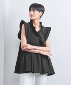 【その他のブランド/Other】のカシュクール フリルギャザー ブラウス BLACK|ID: prp329100004543501 ipo3291000000032502999