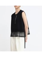 【ラシュッド/LASUD】のダブルレイヤードPO ブラック|ID: prp329100004543507 ipo3291000000032759215