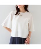 【アンタイトル/UNTITLED】の【清涼感/二の腕カバー】シアープルオーバーニット 人気、トレンドファッション・服の通販 founy(ファニー) ファッション Fashion レディースファッション WOMEN トップス・カットソー Tops/Tshirt ニット Knit Tops プルオーバー Pullover おすすめ Recommend シアー Sheer スリーブ Sleeve ダブル Double フレア Flare ボトム Bottom 夏 Summer thumbnail ホワイト|ID: prp329100004543536 ipo3291000000032130569