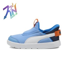 【プーマ/PUMA / KIDS】のベビー コートフレックス V3 イーズイン スニーカー 12-16cm 人気、トレンドファッション・服の通販 founy(ファニー) ファッション Fashion キッズファッション KIDS おすすめ Recommend クッション Cushion スニーカー Sneakers スリッポン Slip-Ons ベビー Baby 軽量 Lightweight |ID:prp329100004543552