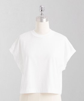 【ユナイテッドアローズ/UNITED ARROWS】のLOEFF スビンコットン ワイド ショート Tシャツ 人気、トレンドファッション・服の通販 founy(ファニー) ファッション Fashion レディースファッション Ladies' Fashion Online トップス・カットソー Tops/Tshirt シャツ/ブラウス Shirts/Blouses ロング / Tシャツ T-Shirts クロップド Cropped ショート Short ストレート Straight スリーブ Sleeve ドレープ Drape バランス Balance フレンチ French ワイド Wide エレガント 上品 Elegant 夏 Summer |ID:prp329100004543559