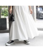 【その他のブランド/Other】のSETUP7/大人カジュアル フレアギャザーロングスカート WHT|ID: prp329100004543597 ipo3291000000032762255