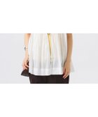 【ビームス ウイメン/BEAMS】のコットン ギャザー ノースリーブ シャツ 25SS レイヤード 夏フェス アウトドア OFF_WHT|ID: prp329100004543599 ipo3291000000032727231