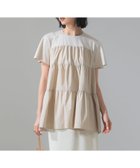 【デミルクス ビームス/Demi-Luxe BEAMS】のコンビ ティアード プルオーバー LATTE|ID: prp329100004543626 ipo3291000000032766537