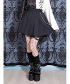 【その他のブランド/Other】の丈42cm チェーン付き裾レースプリーツスカート 黒|ID: prp329100004543633 ipo3291000000032639995