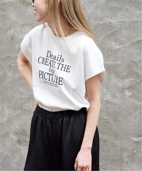 【アウトドアプロダクツ ユージュアルシングス/OUTDOOR PRODUCTS Usual Things】のフレンチスリーブロゴTEE 人気、トレンドファッション・服の通販 founy(ファニー) ファッション Fashion レディースファッション Fashion for Women スリーブ Sleeve, Long Sleeve / Short Sleeve デニム Denim, Jeans Material ノースリーブ Sleeveless, No-Sleeve フレンチ French, French Style エレガント 上品 Elegant |ID:prp329100004543669