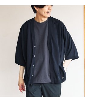 【グローバルワーク/GLOBAL WORK / MEN】の洗えるサラサラサマーカーディガン/五分袖/287557 人気、トレンドファッション・服の通販 founy(ファニー) ファッション Fashion メンズファッション MEN おすすめ Recommend カーディガン Cardigan シンプル Simple スラックス Slacks フィット Fit リラックス Relax 夏 Summer 洗える Washable 鹿の子 Pique |ID:prp329100004543676