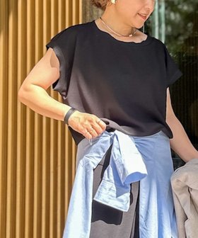 【ノーリーズ/NOLLEY'S】の《セットアップ対応》《手洗い可能》ダンボールジョーゼットリブ付ノースリーブカットソー 人気、トレンドファッション・服の通販 founy(ファニー) ファッション Fashion レディースファッション WOMEN トップス・カットソー Tops/Tshirt キャミソール / ノースリーブ No Sleeves カットソー Cut and Sewn 2025年 2025 2025春夏・S/S Ss,Spring/Summer,2025 おすすめ Recommend カットソー Cut And Sew ジョーゼット Georgette セットアップ Set Up ドレープ Drape 旅行 Travel ビジネス 仕事 通勤 Business |ID:prp329100004543678