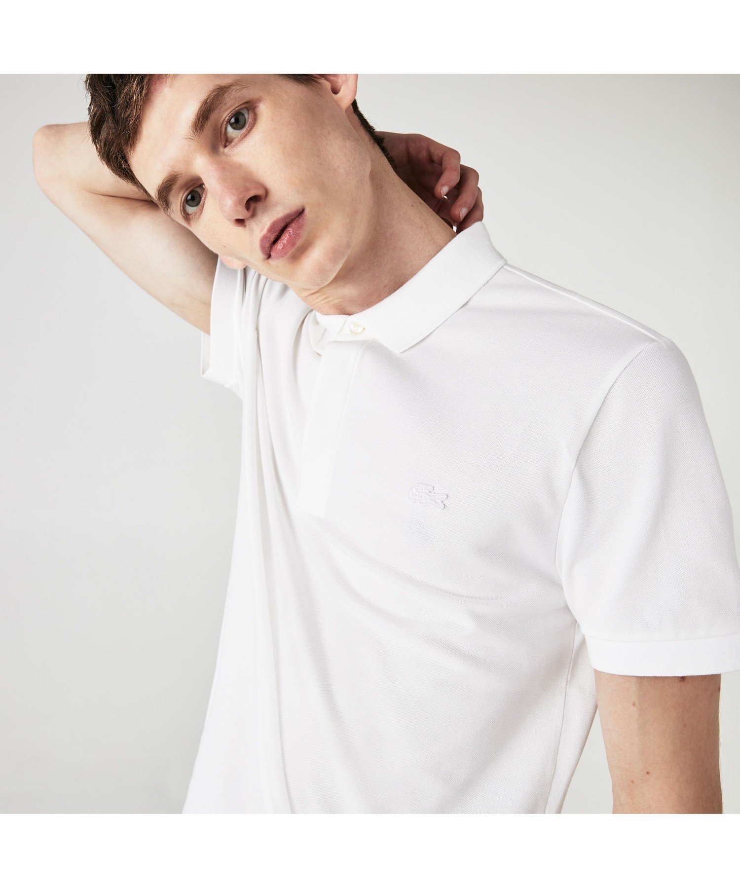 【ラコステ/LACOSTE / MEN】の『Le Paris Polo』レギュラーフィット パリポロ 比翼ポロシャツ インテリア・キッズ・メンズ・レディースファッション・服の通販 founy(ファニー) 　ファッション　Fashion　メンズファッション　MEN　エレガント 上品　Elegant　スマート　Smart　ドレス　Dress　フィット　Fit　ポロシャツ　Polo Shirt　レギュラー　Regular　ホワイト|ID: prp329100004543688 ipo3291000000032108063