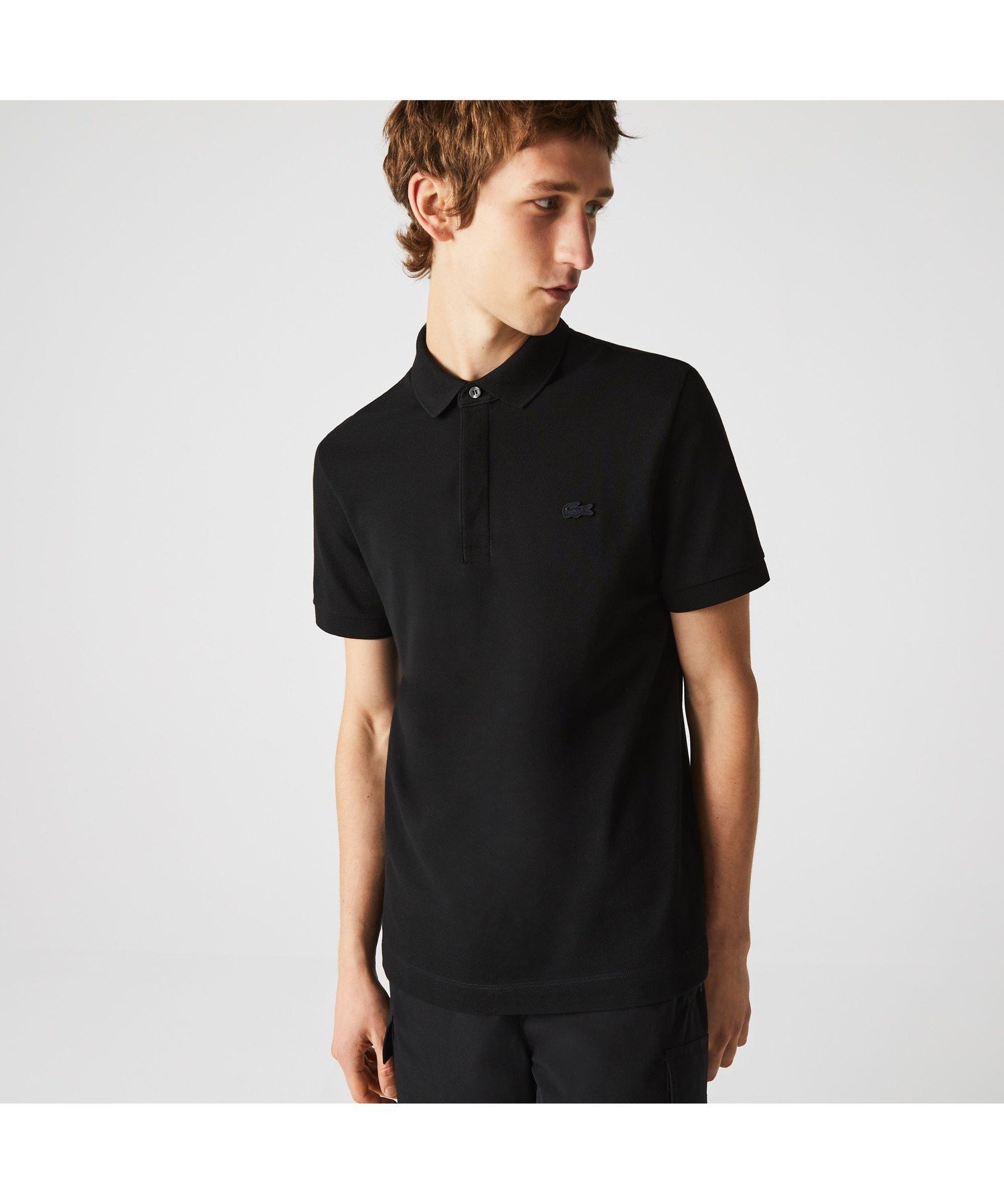 【ラコステ/LACOSTE / MEN】の『Le Paris Polo』レギュラーフィット パリポロ 比翼ポロシャツ インテリア・キッズ・メンズ・レディースファッション・服の通販 founy(ファニー) 　ファッション　Fashion　メンズファッション　MEN　エレガント 上品　Elegant　スマート　Smart　ドレス　Dress　フィット　Fit　ポロシャツ　Polo Shirt　レギュラー　Regular　ブラック|ID: prp329100004543688 ipo3291000000032108067